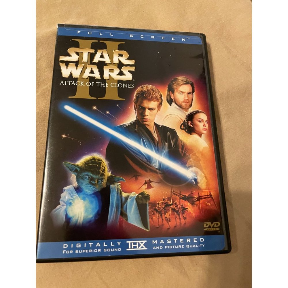 Star Wars 2 Attack of the Clones DVD - Very Good C